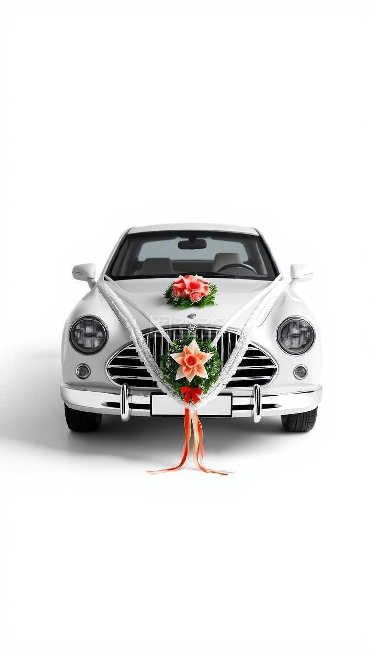 婚禮汽車(chē)裝飾圖標(biāo)設(shè)置